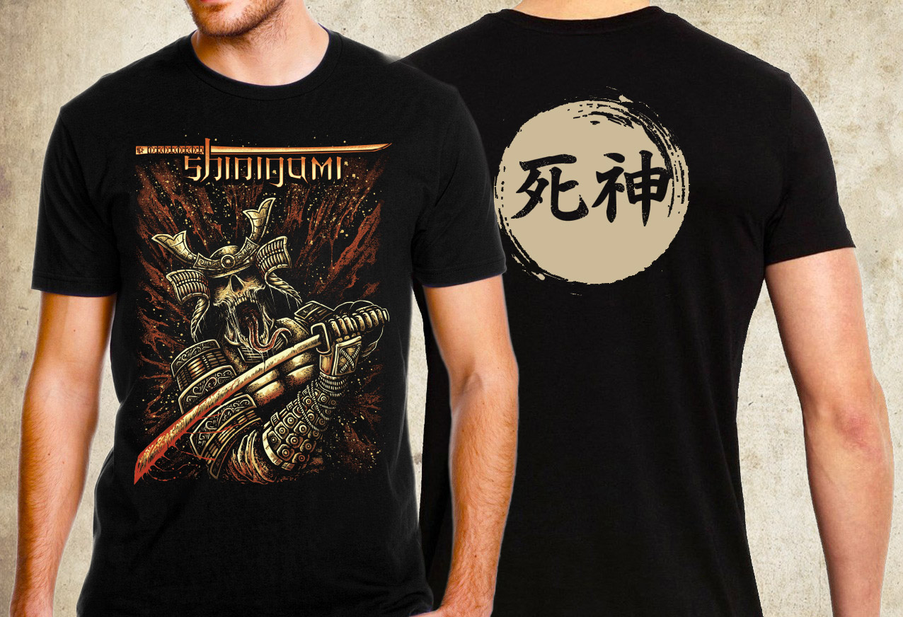 T-Shirt - Undead Samurai • Shinigami